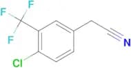 2-(4-Chloro-3-(trifluoromethyl)phenyl)acetonitrile