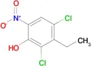 2,4-Dichloro-3-ethyl-6-nitrophenol