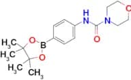 N-(4-(4,4,5,5-Tetramethyl-1,3,2-dioxaborolan-2-yl)phenyl)morpholine-4-carboxamide