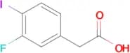 2-(3-Fluoro-4-iodophenyl)acetic acid