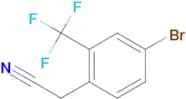 2-(4-Bromo-2-(trifluoromethyl)phenyl)acetonitrile