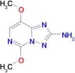 5,8-Dimethoxy-[1,2,4]triazolo[1,5-c]pyrimidin-2-amine