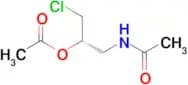 (S)-1-Acetamido-3-chloropropan-2-yl acetate