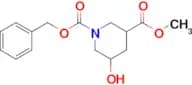 1-Benzyl 3-methyl 5-hydroxypiperidine-1,3-dicarboxylate