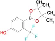 4-(4,4,5,5-Tetramethyl-1,3,2-dioxaborolan-2-yl)-3-(trifluoromethyl)phenol