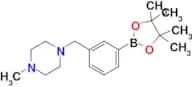 1-Methyl-4-(3-(4,4,5,5-tetramethyl-1,3,2-dioxaborolan-2-yl)benzyl)piperazine
