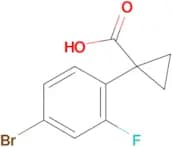 1-(4-Bromo-2-fluorophenyl)cyclopropanecarboxylic acid