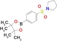 1-((4-(4,4,5,5-Tetramethyl-1,3,2-dioxaborolan-2-yl)phenyl)sulfonyl)pyrrolidine