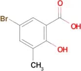 5-Bromo-2-hydroxy-3-methylbenzoic acid