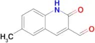 6-Methyl-2-oxo-1,2-dihydroquinoline-3-carbaldehyde