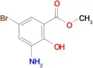 Methyl 3-amino-5-bromo-2-hydroxybenzoate