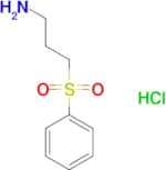 3-Benzenesulfonylpropylamine hydrochloride