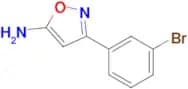 3-(3-Bromophenyl)isoxazol-5-amine