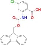 2-((((9H-Fluoren-9-yl)methoxy)carbonyl)amino)-4-chlorobenzoic acid
