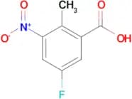 5-Fluoro-2-methyl-3-nitrobenzoic acid