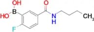 (5-(Butylcarbamoyl)-2-fluorophenyl)boronic acid