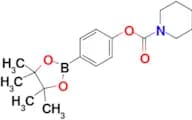 4-(4,4,5,5-Tetramethyl-1,3,2-dioxaborolan-2-yl)phenyl piperidine-1-carboxylate