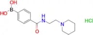 (4-((2-(Piperidin-1-yl)ethyl)carbamoyl)phenyl)boronic acid hydrochloride