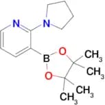 2-(Pyrrolidin-1-yl)-3-(4,4,5,5-tetramethyl-1,3,2-dioxaborolan-2-yl)pyridine
