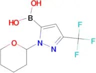 (1-(Tetrahydro-2H-pyran-2-yl)-3-(trifluoromethyl)-1H-pyrazol-5-yl)boronic acid