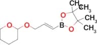 4,4,5,5-Tetramethyl-2-(3-((tetrahydro-2H-pyran-2-yl)oxy)prop-1-en-1-yl)-1,3,2-dioxaborolane