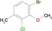 1-Bromo-3-chloro-2-methoxy-4-methylbenzene