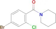 (4-Bromo-2-chlorophenyl)(piperidin-1-yl)methanone