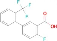 4-Fluoro-2′-(trifluoromethyl)-[1,1′-biphenyl]-3-carboxylic acid