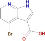 4-Bromo-1H-pyrrolo[2,3-b]pyridine-3-carboxylic acid