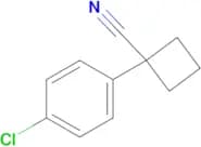 1-(4-Chlorophenyl)cyclobutanecarbonitrile