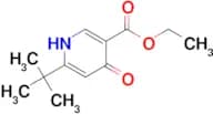 Ethyl 6-(tert-butyl)-4-oxo-1,4-dihydropyridine-3-carboxylate