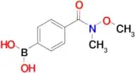 4-(N,O-Dimethylhydroxylaminocarbonyl)phenylboronic acid