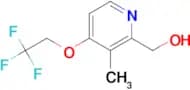 (3-Methyl-4-(2,2,2-trifluoroethoxy)pyridin-2-yl)methanol