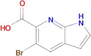 5-Bromo-1H-pyrrolo[2,3-b]pyridine-6-carboxylic acid
