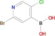 (2-Bromo-5-chloropyridin-4-yl)boronic acid