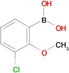 (3-Chloro-2-methoxyphenyl)boronic acid