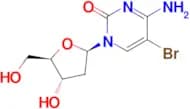 4-Amino-5-bromo-1-((2R,4S,5R)-4-hydroxy-5-(hydroxymethyl)tetrahydrofuran-2-yl)pyrimidin-2(1H)-one