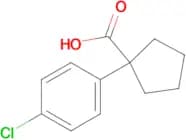 1-(4-Chlorophenyl)cyclopentanecarboxylic acid