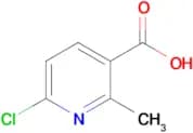 6-Chloro-2-methylnicotinic acid