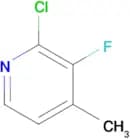 2-Chloro-3-fluoro-4-methylpyridine