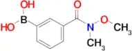 3-(N,O-Dimethylhydroxylaminocarbonyl)phenylboronic acid
