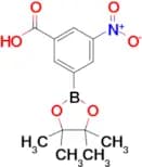 3-Nitro-5-(4,4,5,5-tetramethyl-1,3,2-dioxaborolan-2-yl)benzoic acid