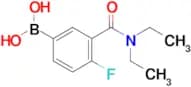 (3-(Diethylcarbamoyl)-4-fluorophenyl)boronic acid