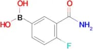 (3-Carbamoyl-4-fluorophenyl)boronic acid