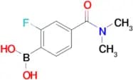 (4-(Dimethylcarbamoyl)-2-fluorophenyl)boronic acid