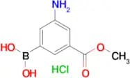(3-Amino-5-(methoxycarbonyl)phenyl)boronic acid hydrochloride
