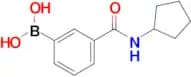 (3-(Cyclopentylcarbamoyl)phenyl)boronic acid