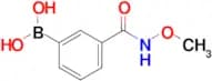 (3-(Methoxycarbamoyl)phenyl)boronic acid