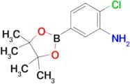 2-Chloro-5-(4,4,5,5-tetramethyl-1,3,2-dioxaborolan-2-yl)aniline