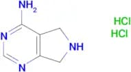 6,7-Dihydro-5H-pyrrolo[3,4-d]pyrimidin-4-amine dihydrochloride